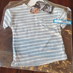 First Wave Striped T-Shirt Boys months Light Blue tee top Dillard's